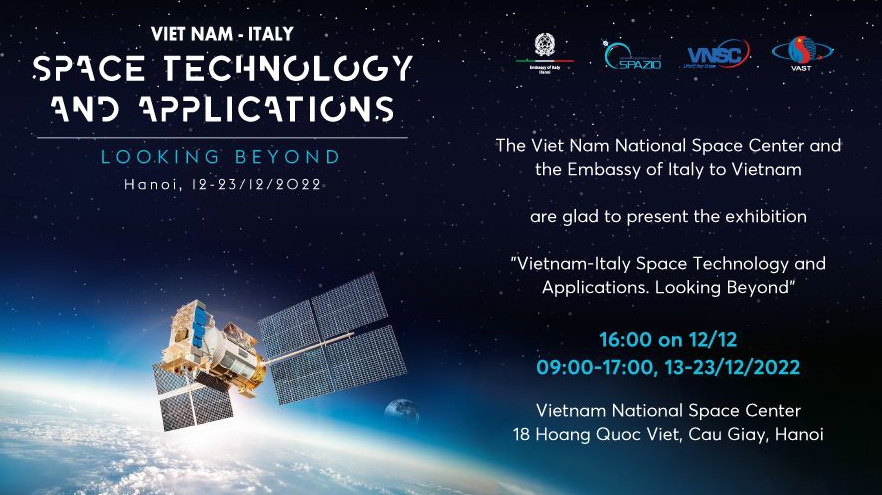 Vietnam-Italy space technology exhibition gets underway